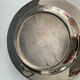 Vintage metal chrome and brass pocket tray