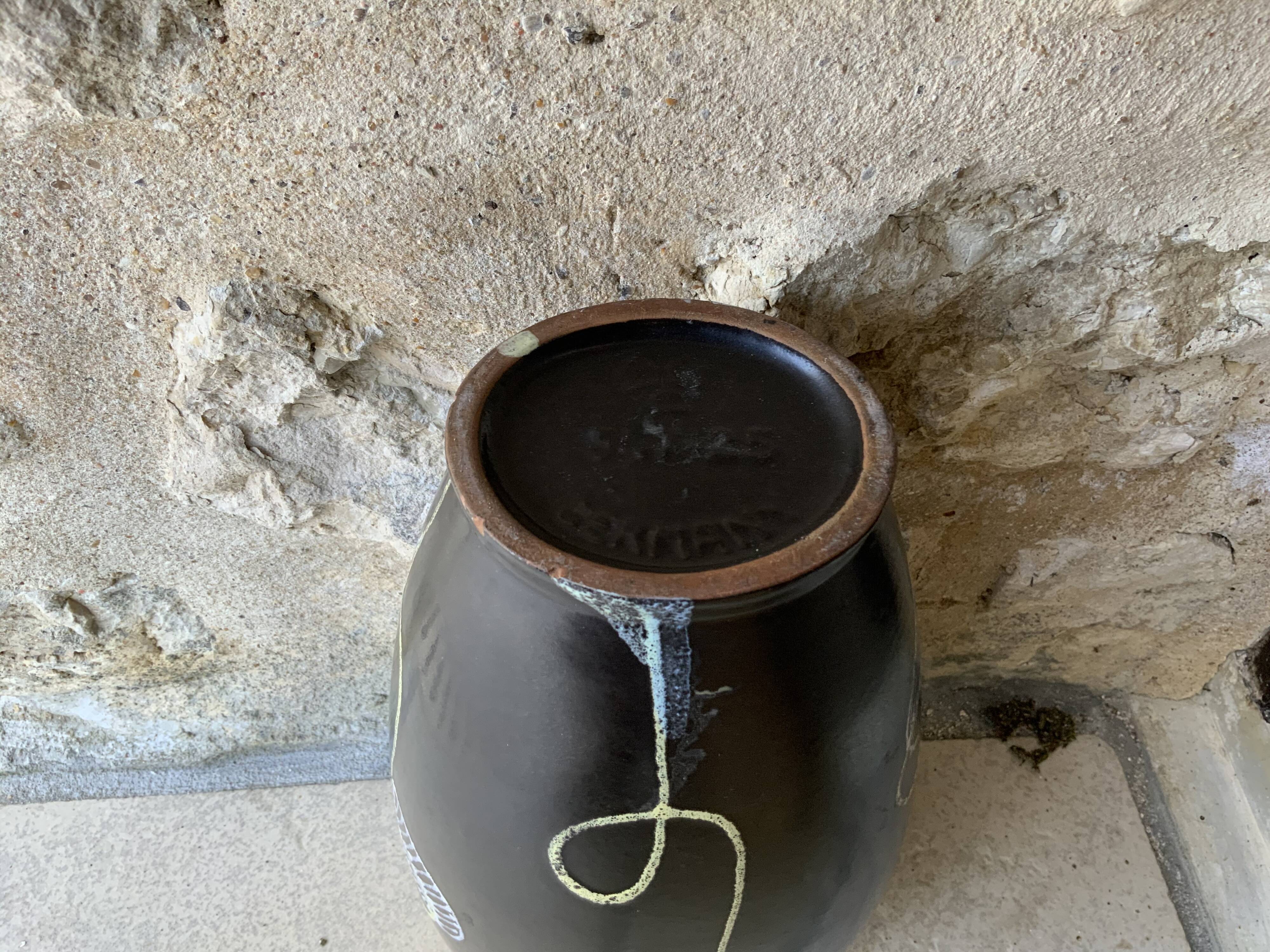 W Germany ceramic vase from the 1950s/60s