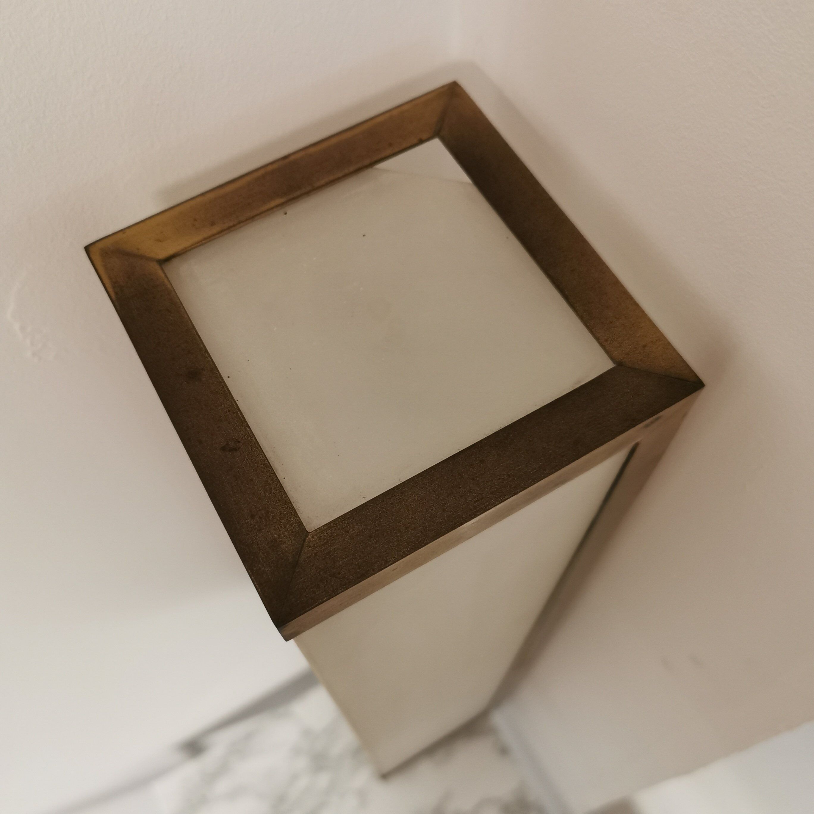 Pair of vintage Perzel angle wall light