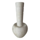 Vase soliflore en albâtre blanc