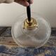 Applique en verre holophane
