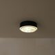 1950s ceiling light with glass made by Raak in the Netherlands