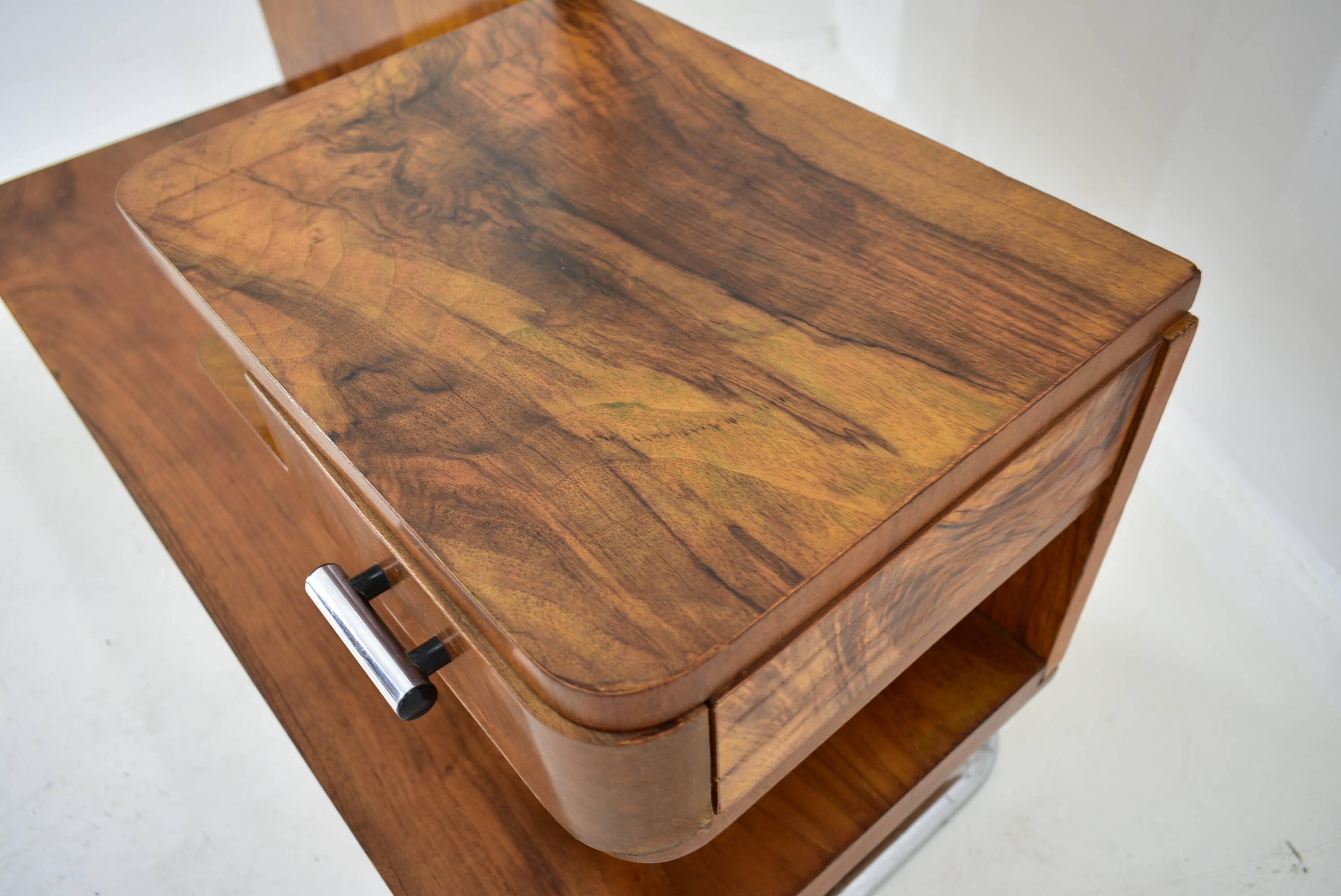Chrome Bauhaus dressing table, 1930s
