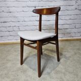 Scandinavian dining chairs, set of 4, 1970's