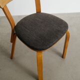 Early Vintage Finnish Mid Century Alvar Aalto Wooden Desk & Chair, 1940s