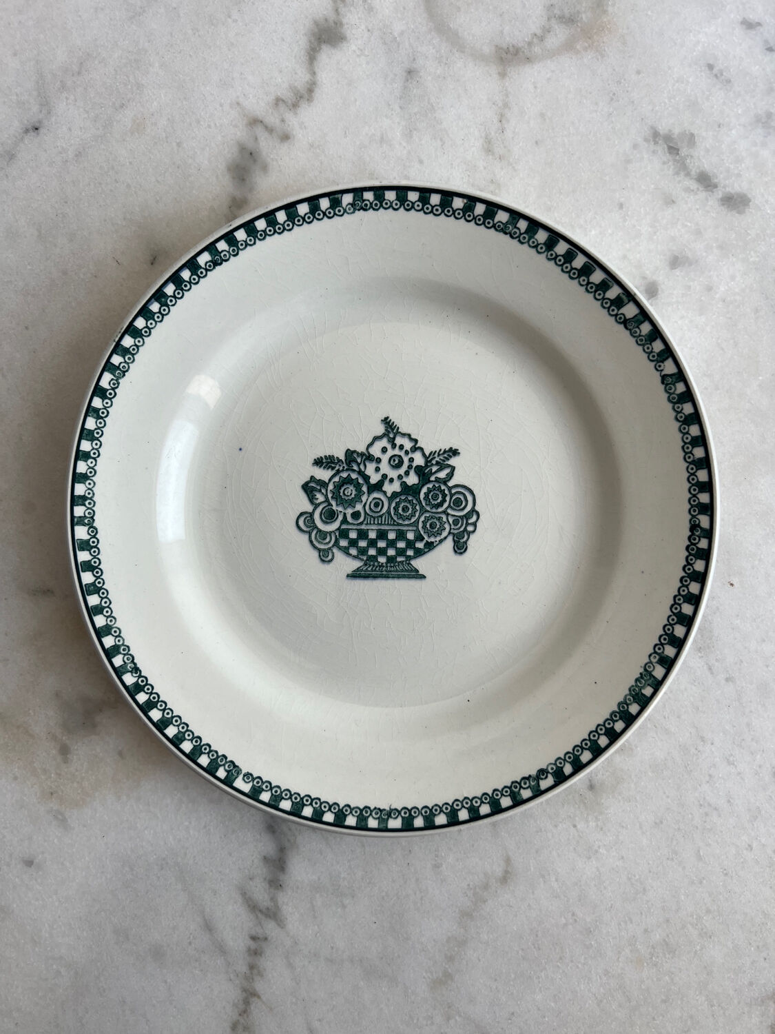 Assiette plate Sainte Armand