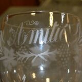 Engraved glass