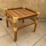 Coffee table end of rattan design sofa