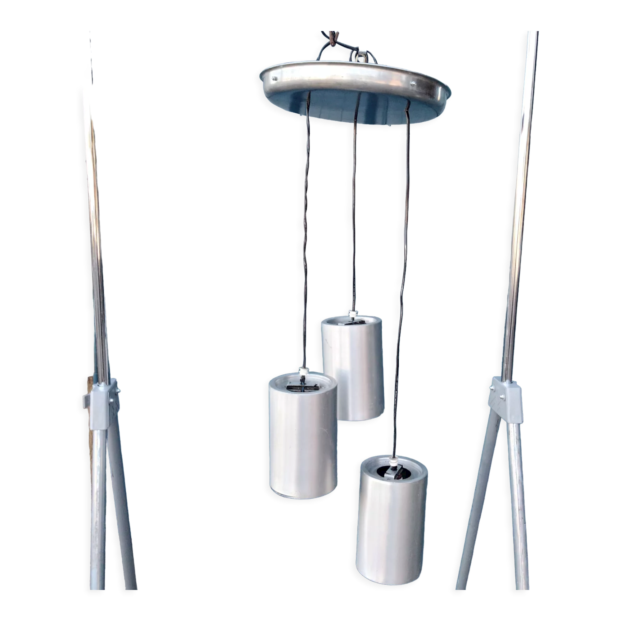 Tubular Bell chandelier 1960