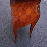 Chest of drawers marquetry marble top