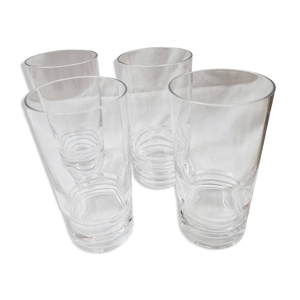 verres Baccarat à orangeade,