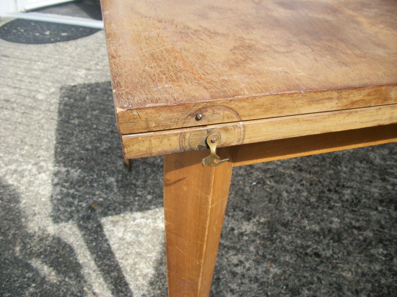 Vintage table compass legs