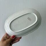 Set of 3 vintage relish dishes, "Indian Tree" model by Digoin