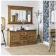 150cm solid pine vanity unit