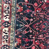 Carpet persian hamadan of the 20th century handmade 162 x 315 cm