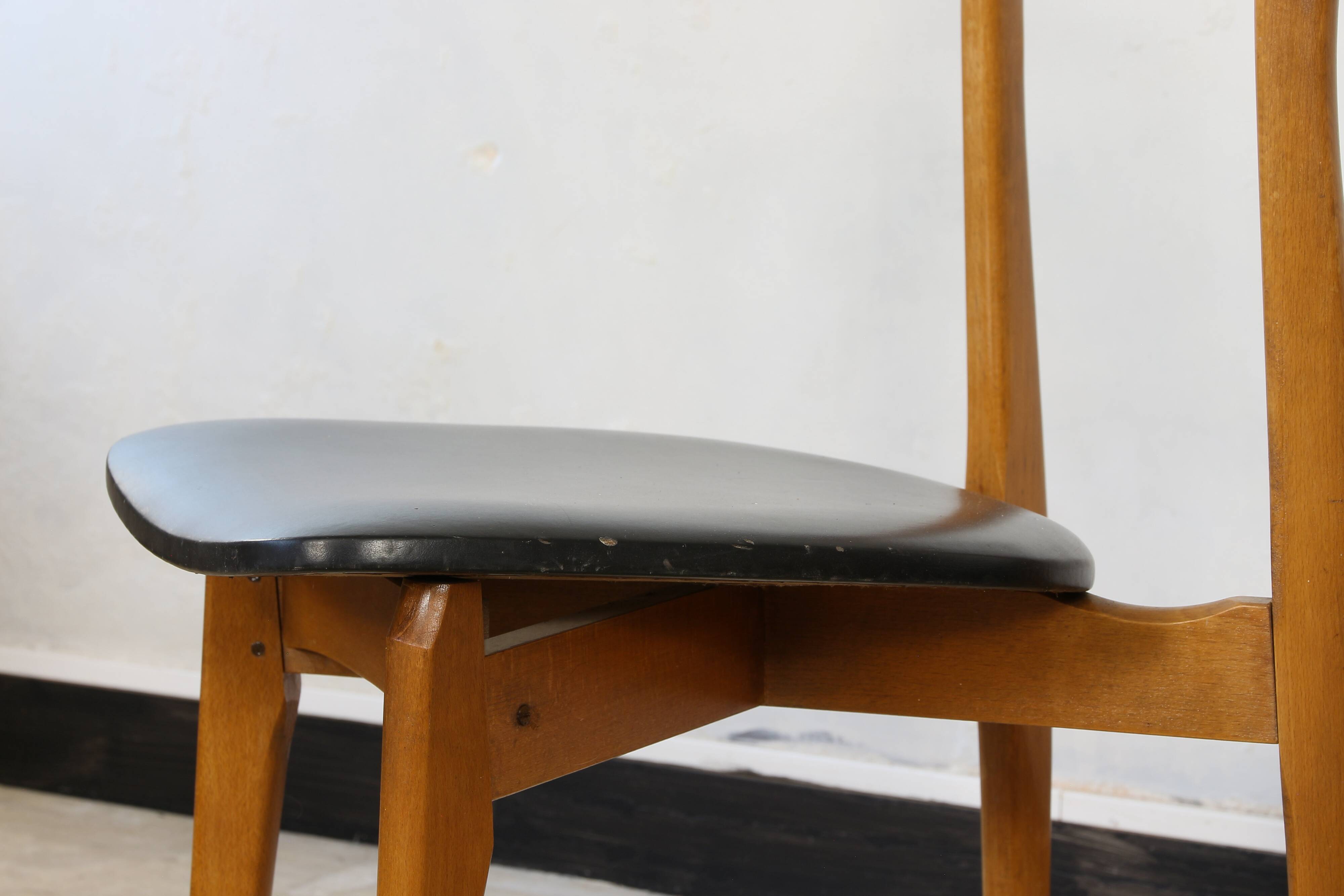 Chaises vintage scandinave 1960