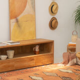 Berber carpet 200 x 300 cm orange colorful patterns
