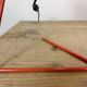 Vintage Red Table Lamp by Josef Hurka for Drupol, 1960s