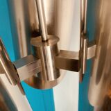 Space Age Chrome Chandelier - 3 Lights