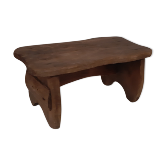 Wooden foot stool