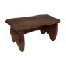 Wooden foot stool