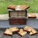 Former craft workshop furniture with 8 jeweler drawers