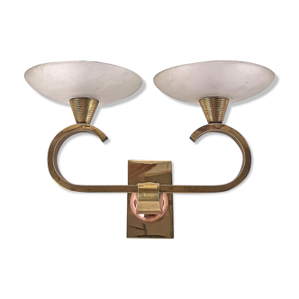 Wall lamp art deco pure drawing of the 1940s france