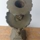 Antique Candlestick  Bronze Vienna Austria Caryatide Greek Ancient 46 cm