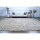 1970s Vintage Persian Handmade Wool Cotton Light Brown Area Rug 261x364