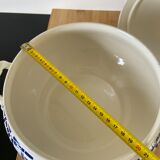 Limoges porcelain bulging soup