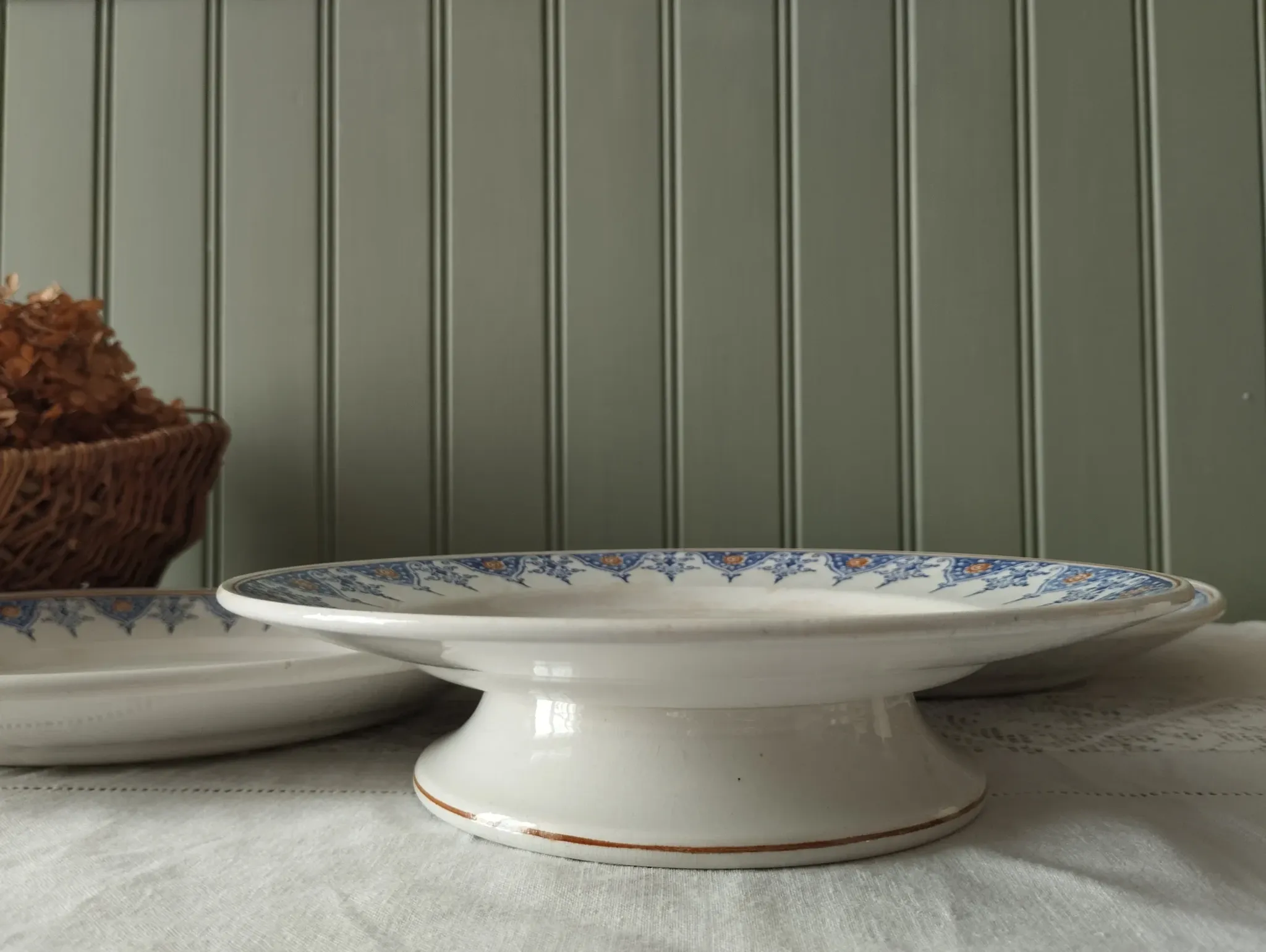 Lot de 3 plats Saint-Amand « 6014 »