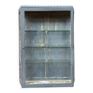 Vitrine patinée Début