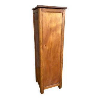 Bread bin in pegged oak and beech early 20th century