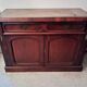 English buffet in mahogany