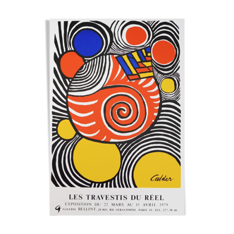 Affiche originale de Alexander Calder 1979