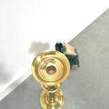 High gold candlestick vintage