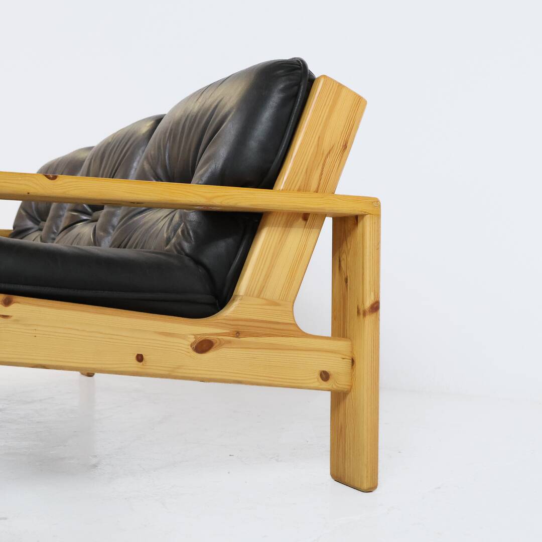 Bonanza Three-seater Sofa by Esko Pajamies for Asko