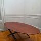 Very rare - Vintage Scandinavian design coffee table, model "Ovalette" p