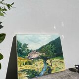Landscape oil painting