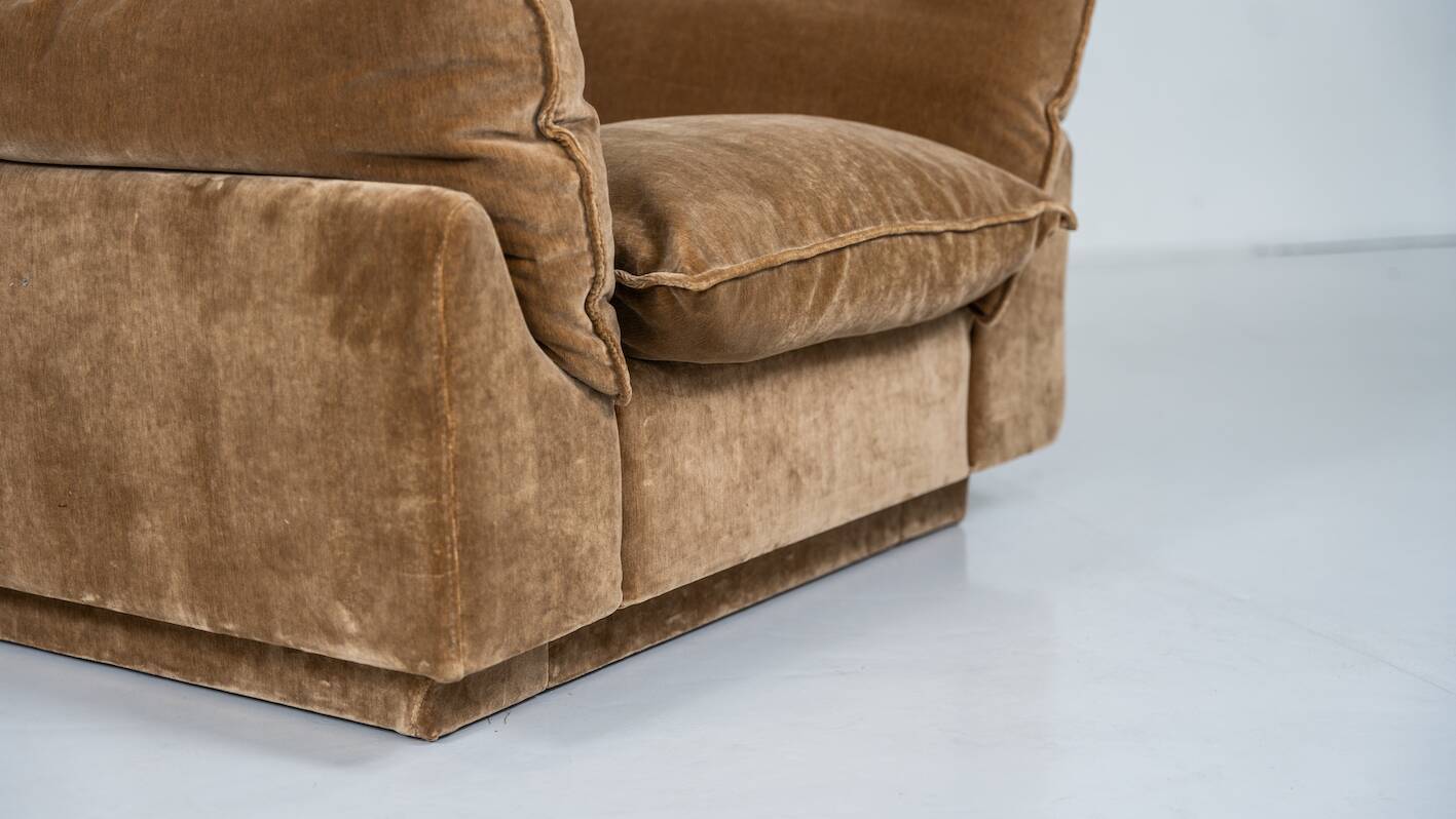 Mid-Century Modern Pair of Armchairs "Cado" by Gunnar Gravesen and David Lewis Divano for ICF, Italy