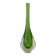 1960s Gorgeous Green and Yellow Vase By Flavio Poli