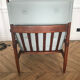 Ensemble de salon en noyer et cuir par Beka1960
