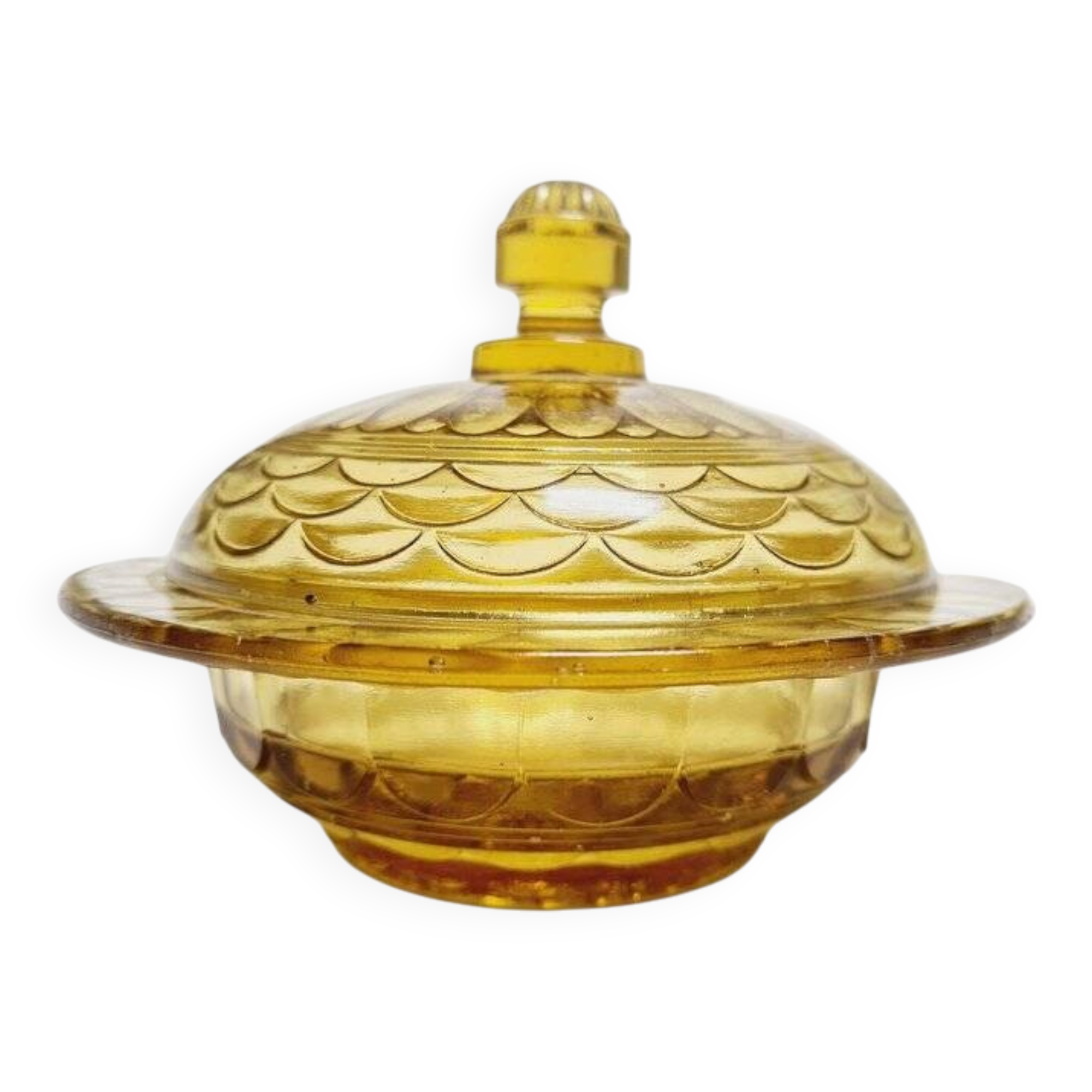 Art Deco style butter bowl, Belgium, 1950s