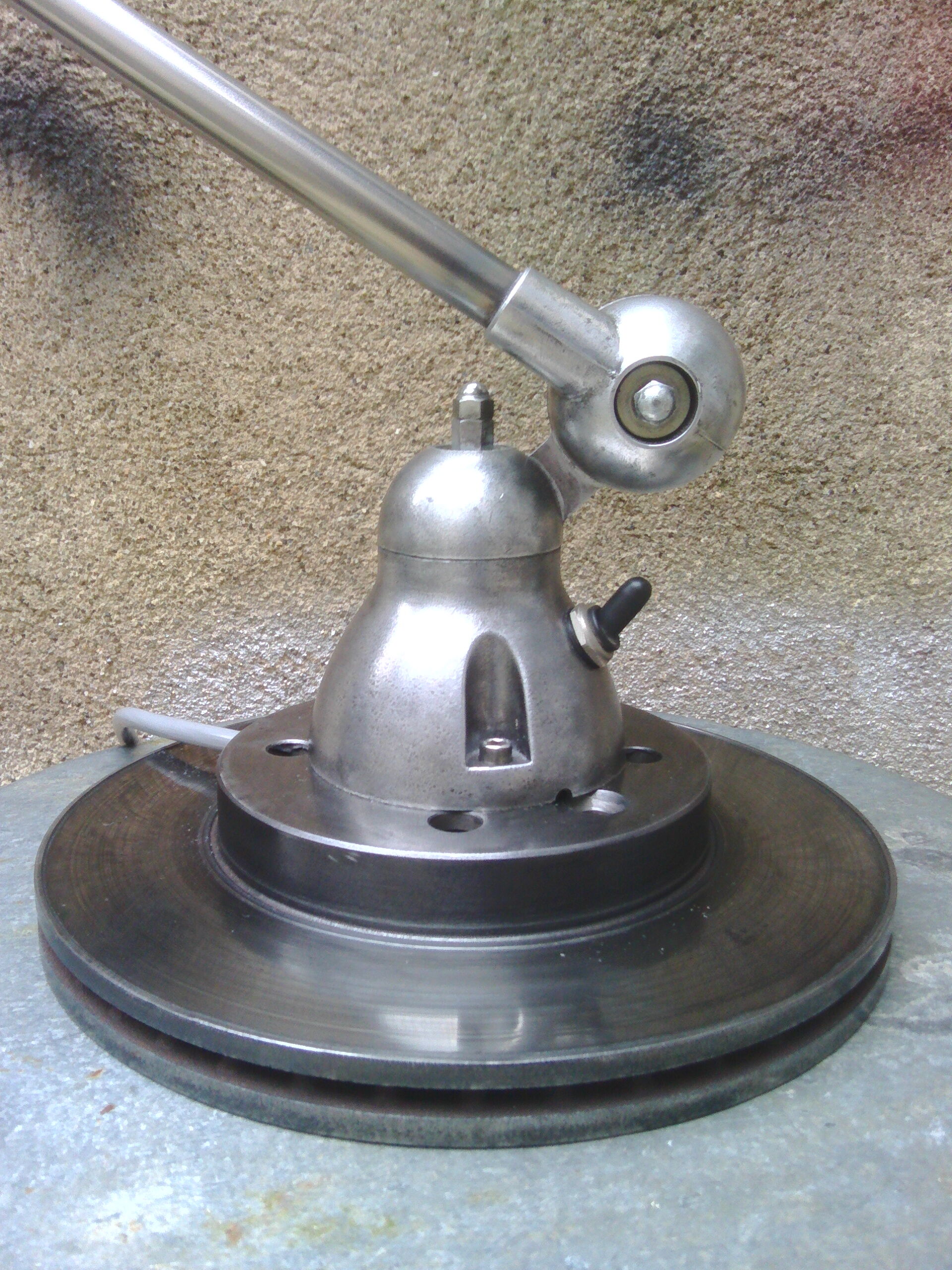 Jielde graphite lamp 2 arms 40 cm