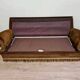 Toad bench in genoa velvet circa 1960