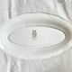 Digoin chamoi porcelain dish with floral pattern