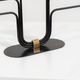 Candelabra in brass and metal by Gunnar Ander for Ystad-Metal