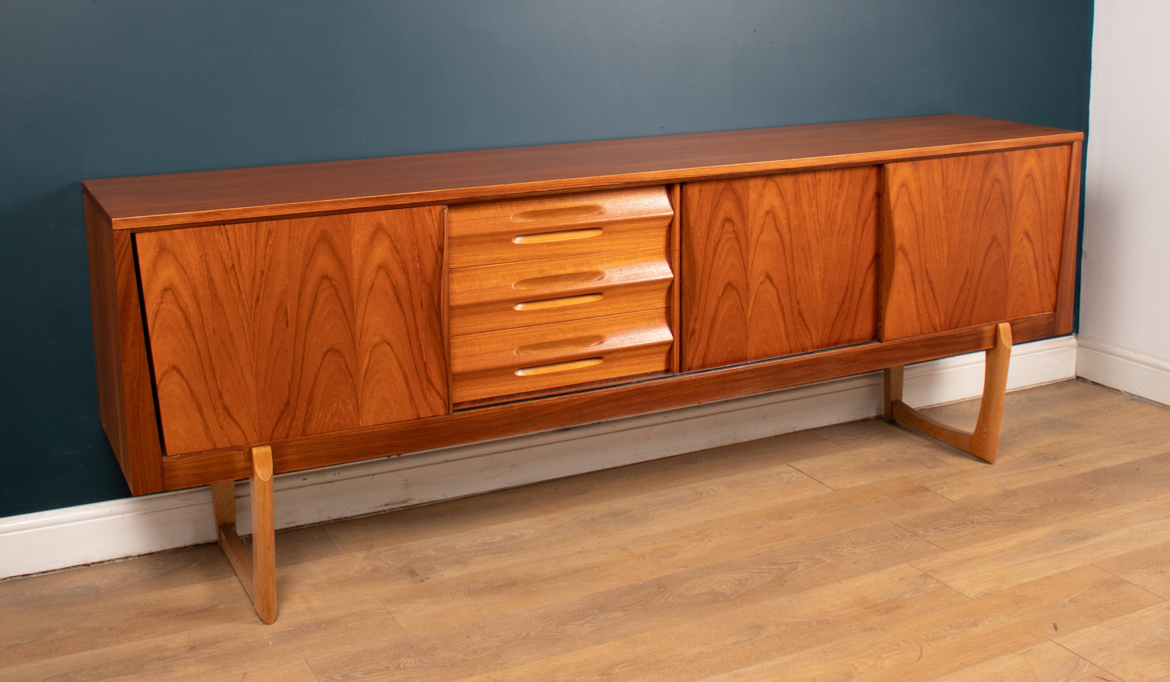 Retro 1960s Teak Sideboard By Elliots Of Newbury EON