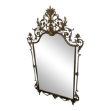 Magnificent baroque brass mirror