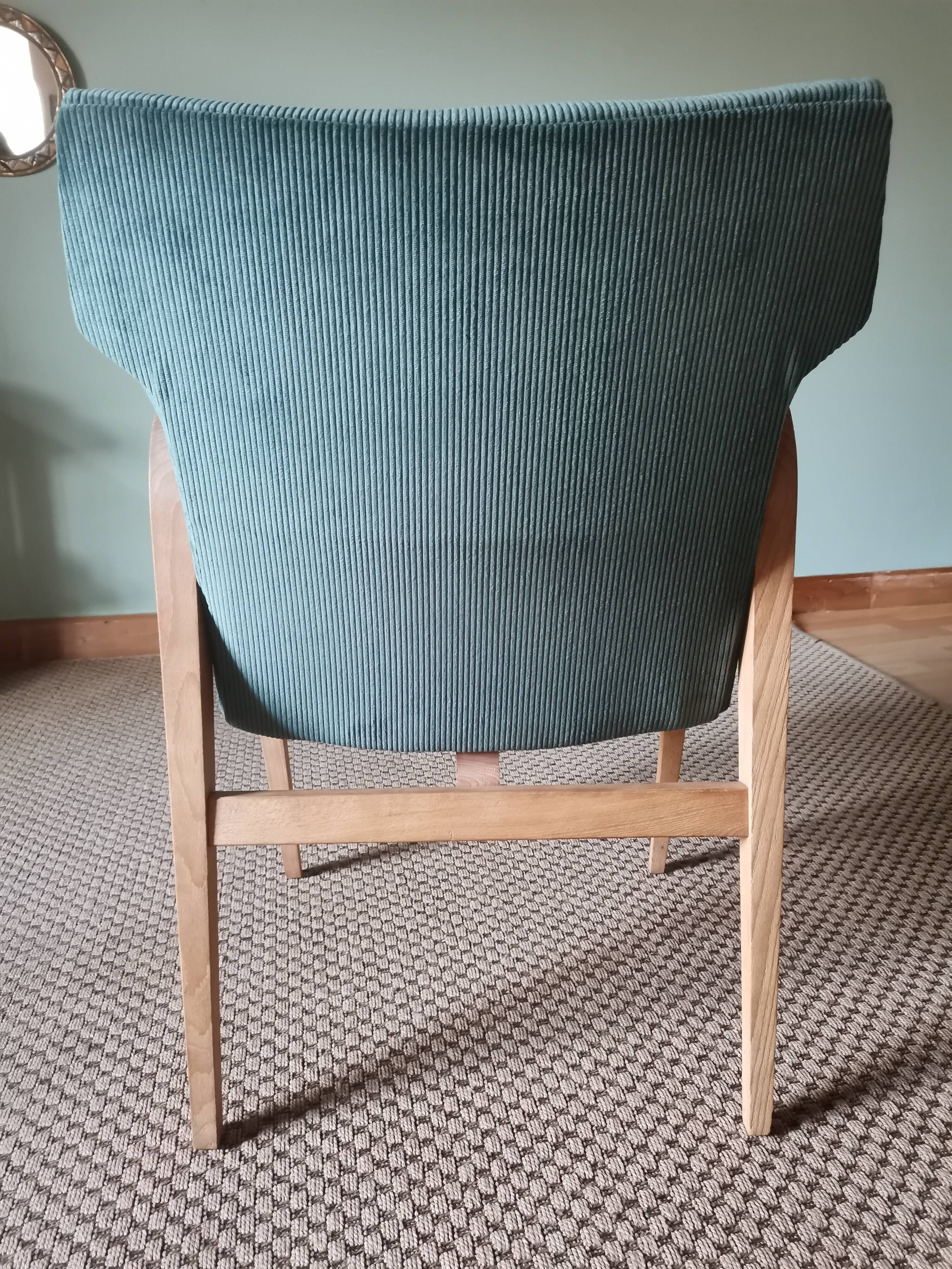 Fauteuils scandinaves roger landault verts